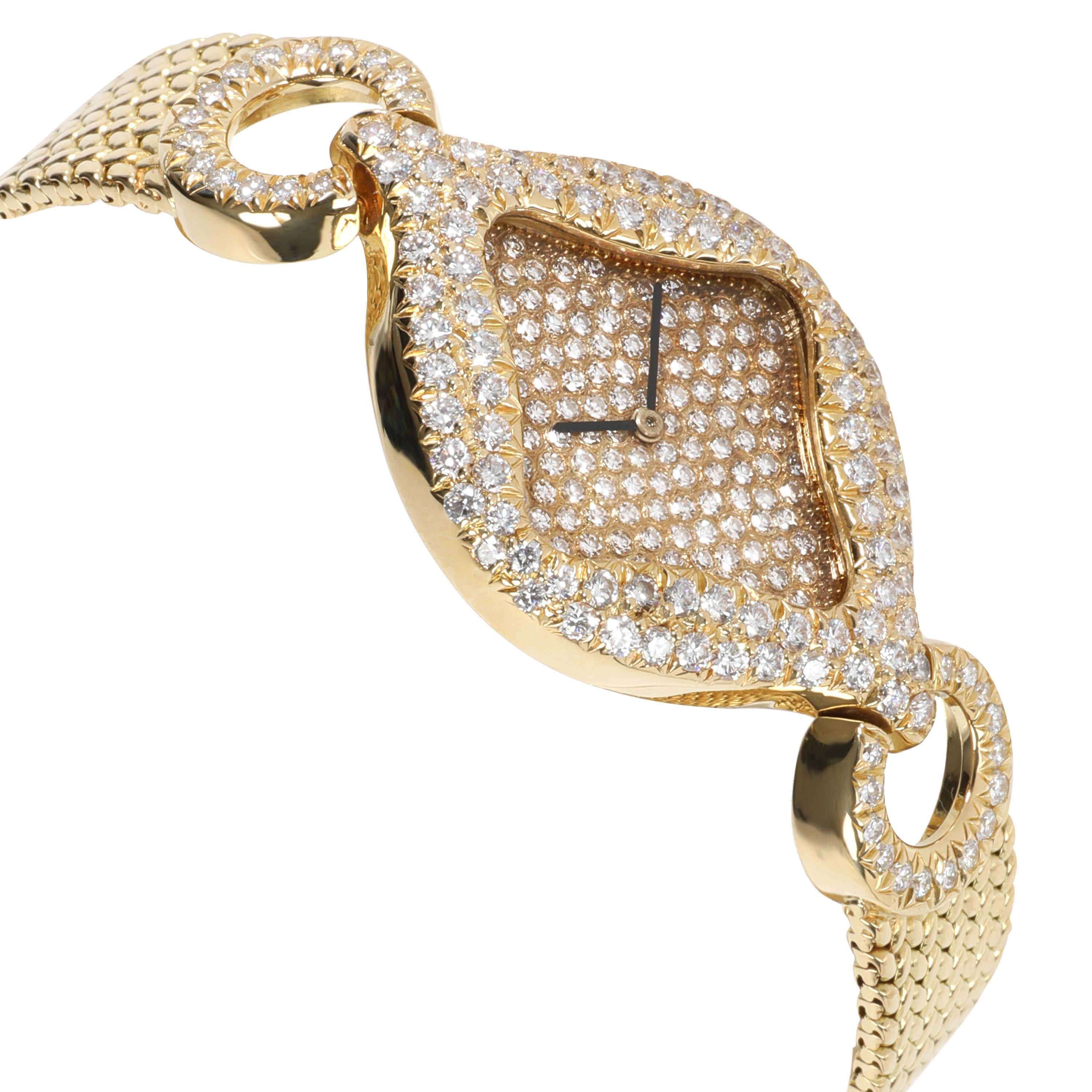 Gerald Genta Royama G20567 Damenuhr aus 18 Karat Gelbgold 1