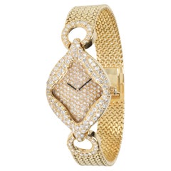 Gerald Genta Royama G20567 Damenuhr aus 18 Karat Gelbgold