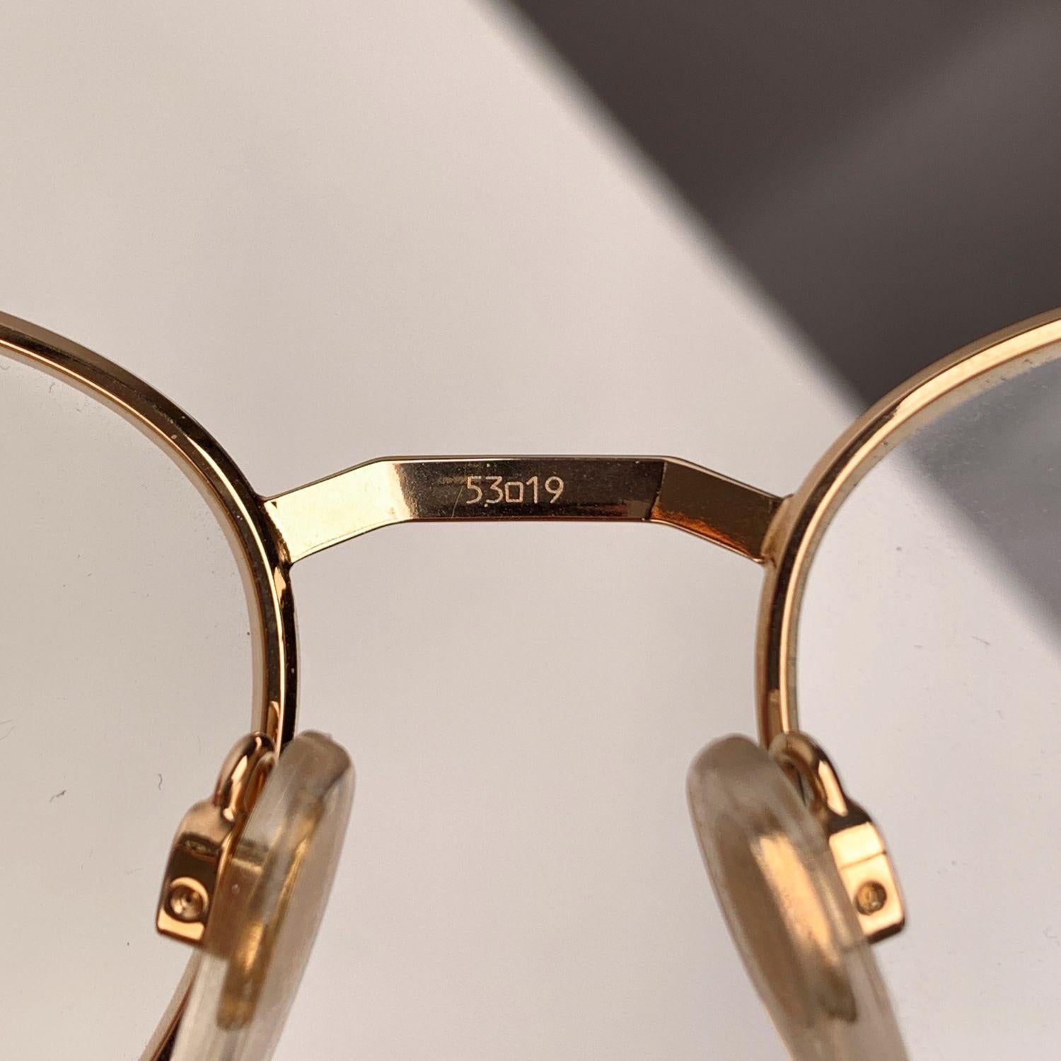 Gerald Genta Vintage Eyeglasses Gold Plated Success 02 135 mm 2