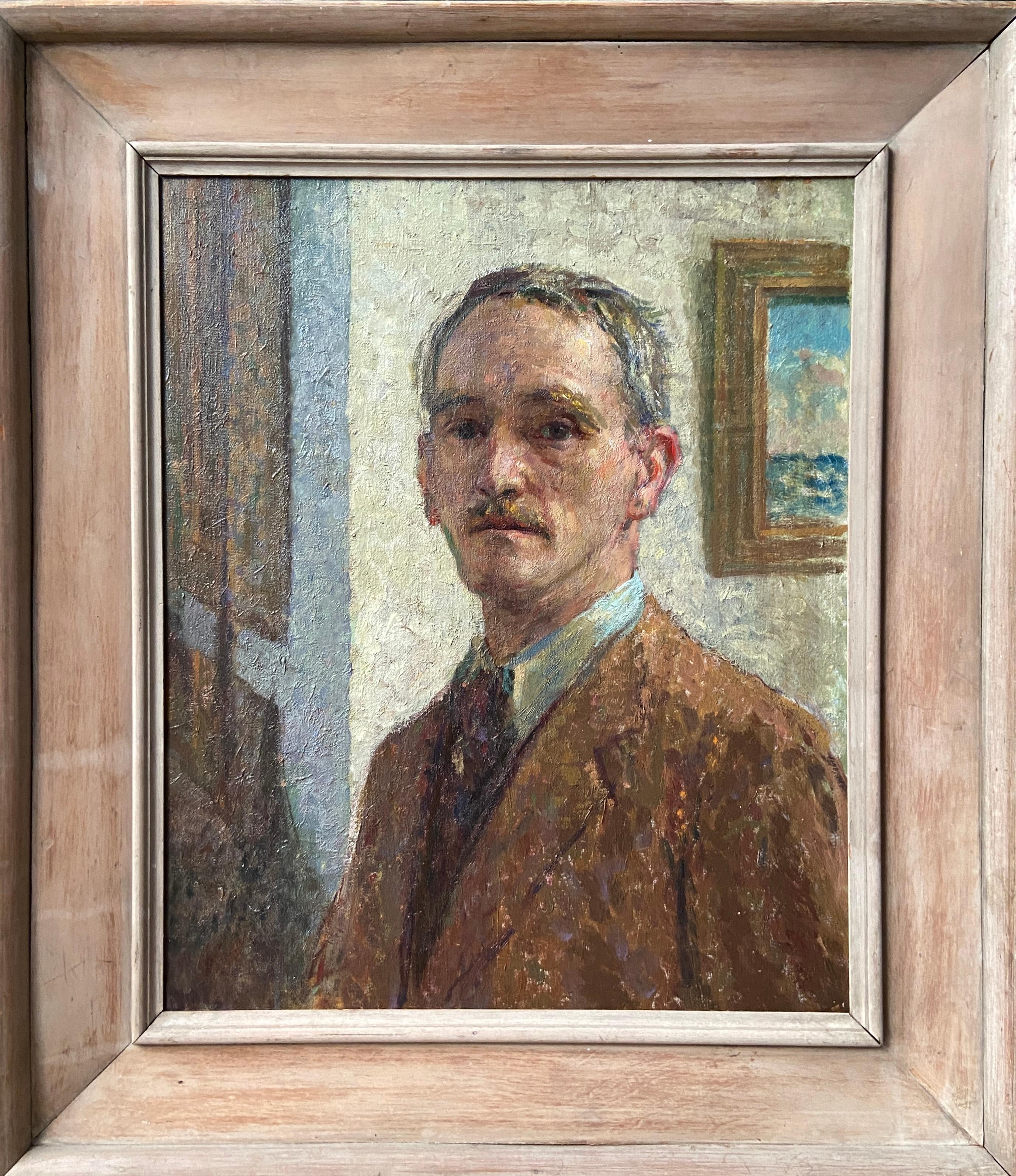 Self Portrait - Painting by Gerald Goddard Jackson