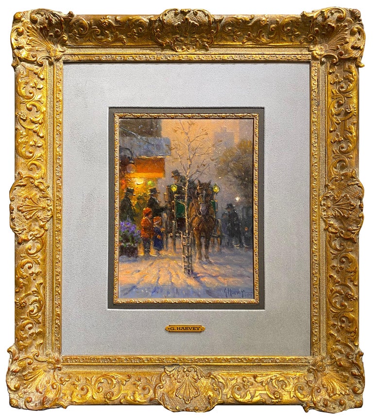 Gerald Harvey Jones - Carriage Ride From the Plaza, NYC at 1stDibs
