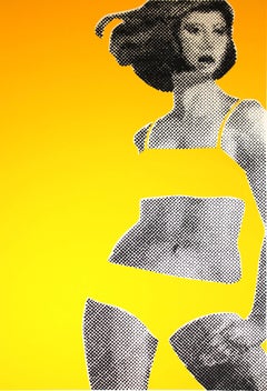 Gerald Laing Sandra aus Baby Wild Things 1968 Signierter Siebdruck 22/200