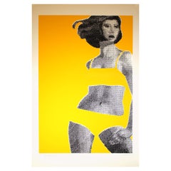 Gerald Laing Sandra from Baby Wild Things 1968 Sérigraphie signée 22/200