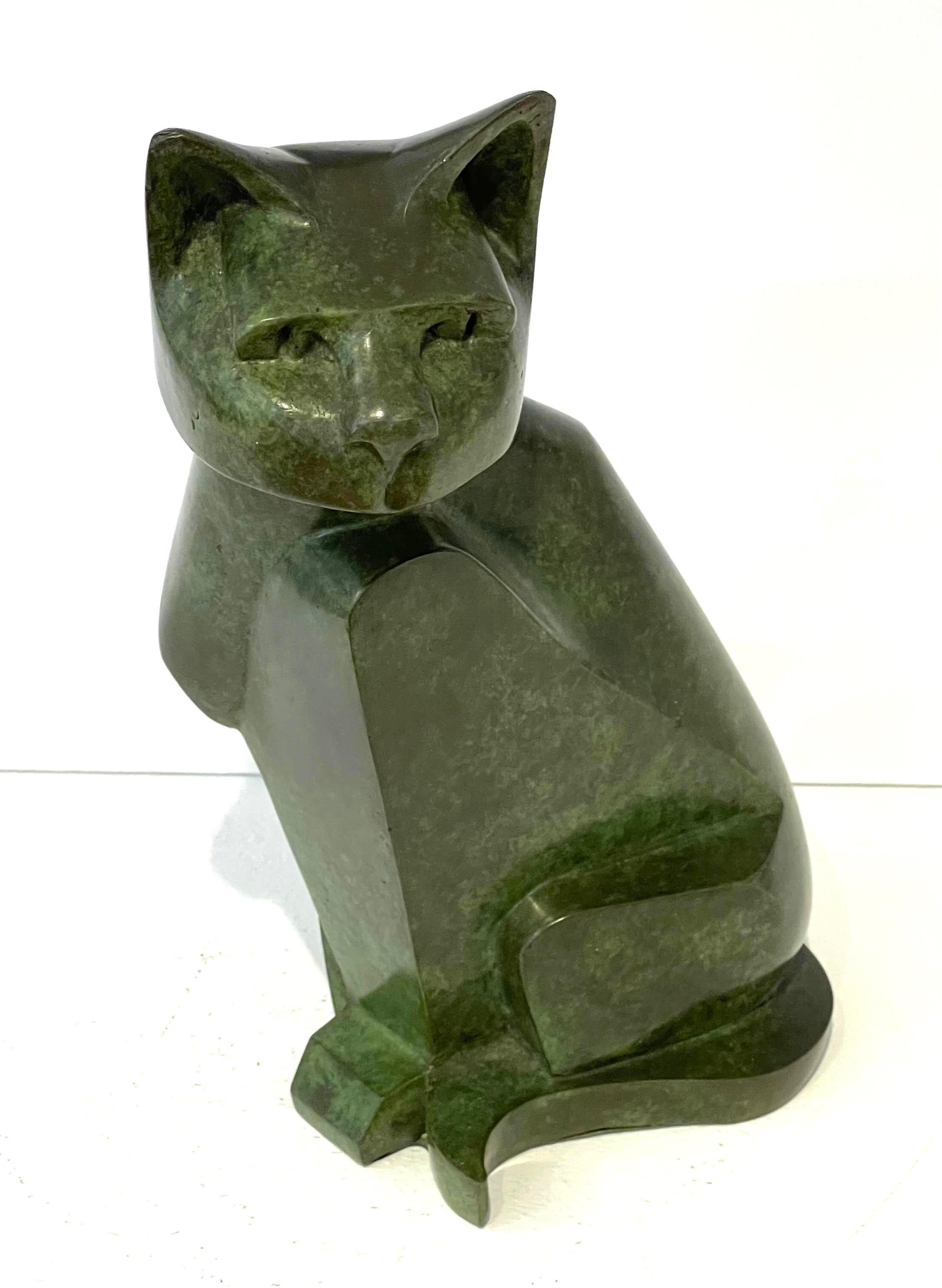 CAT Catalogue Raisonne Ref: Knight, CR-406 gegossene Bronzeskulptur eines famosen Künstlers im Angebot 2