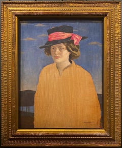 Portrait of Marguerite Folin, Gerald Brockhurst