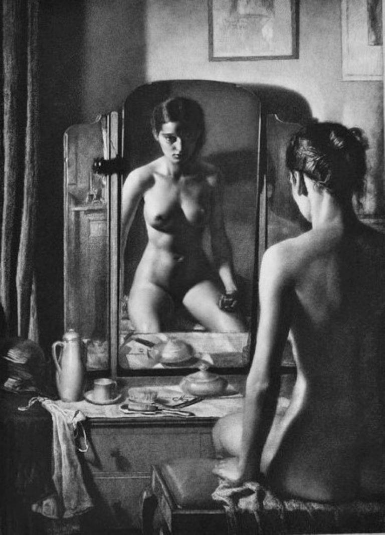 <i>Adolescence (Kathleen Nancy Woodward)</i>, 1932, by Gerald Leslie Brockhurst