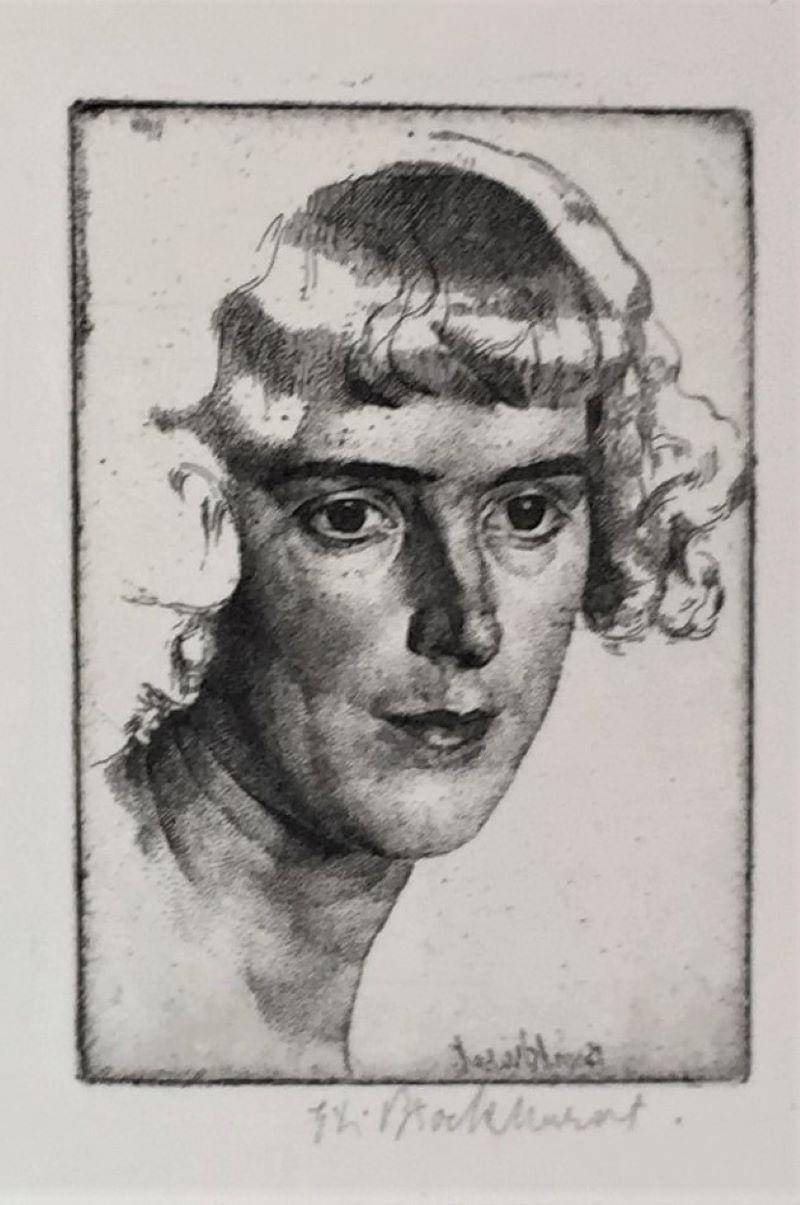 Amanda (Margurite), n° 1 - Moderne Print par Gerald Leslie Brockhurst