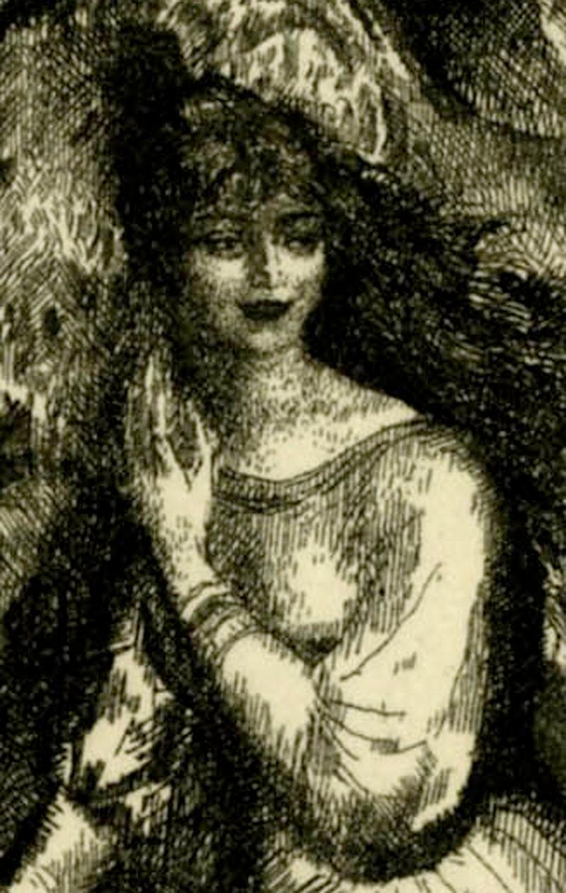 In the Wood - Print by Gerald Leslie Brockhurst