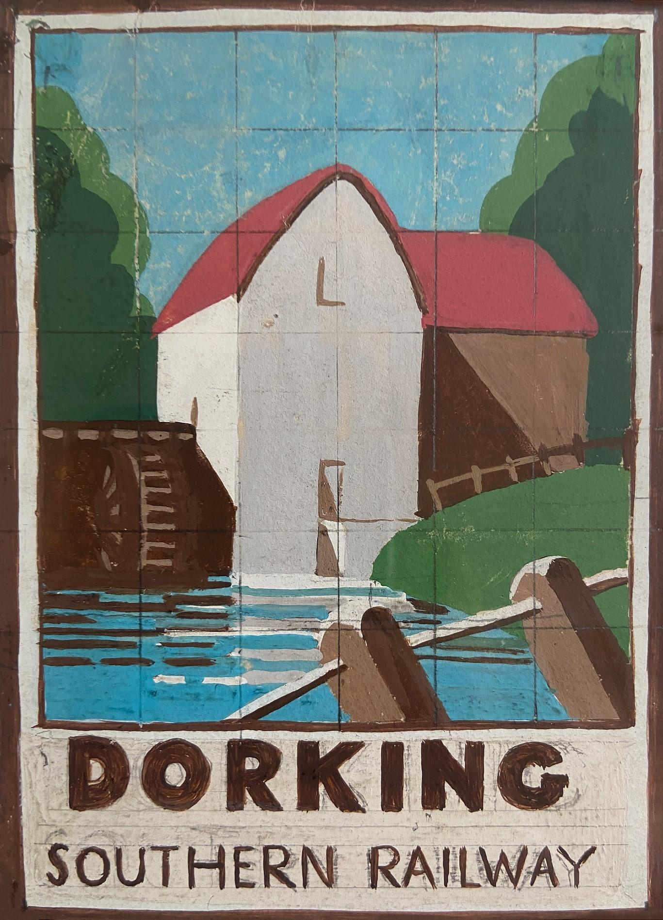 Dorking, Chemin de fer du Sud