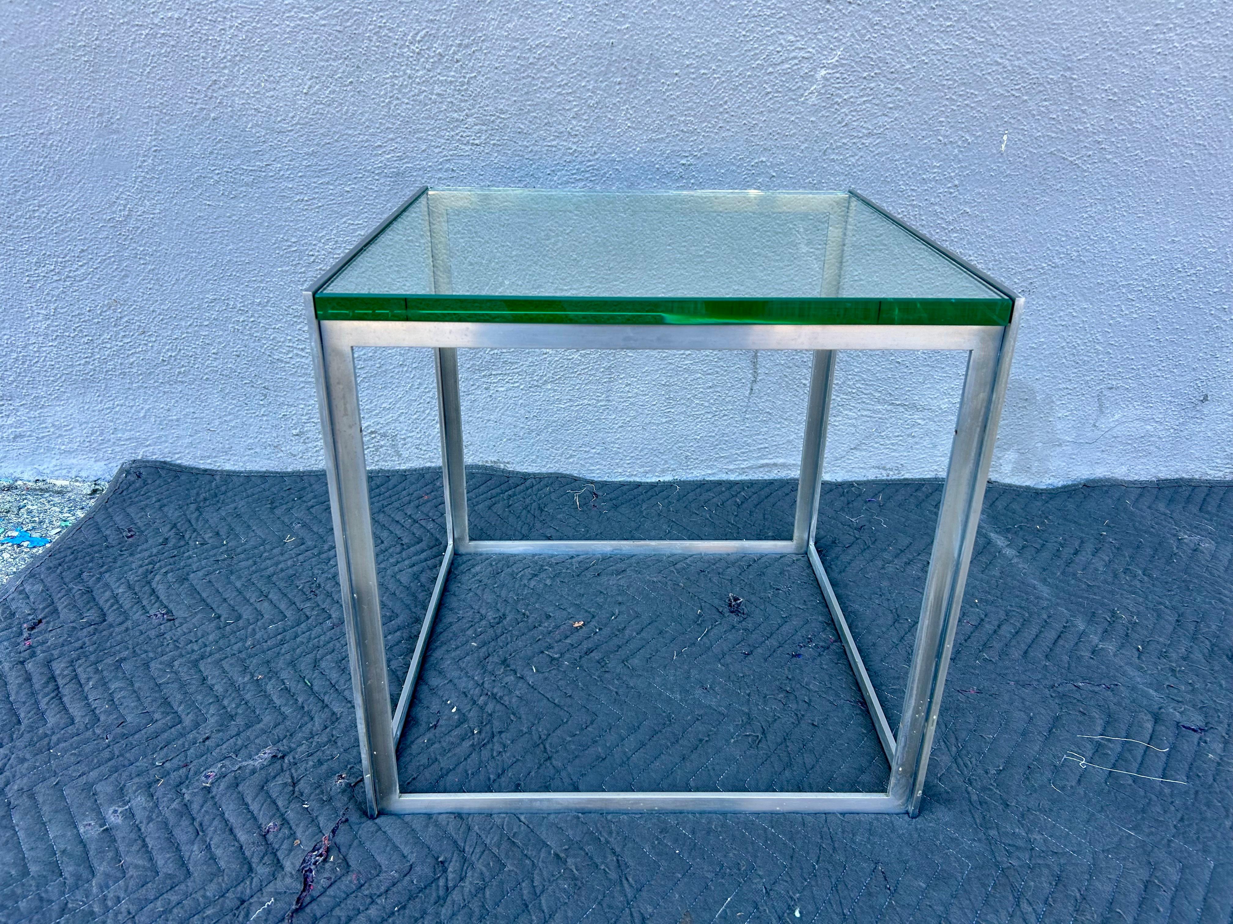 American Architectural Occasional Table Gerald McCabe For Sale