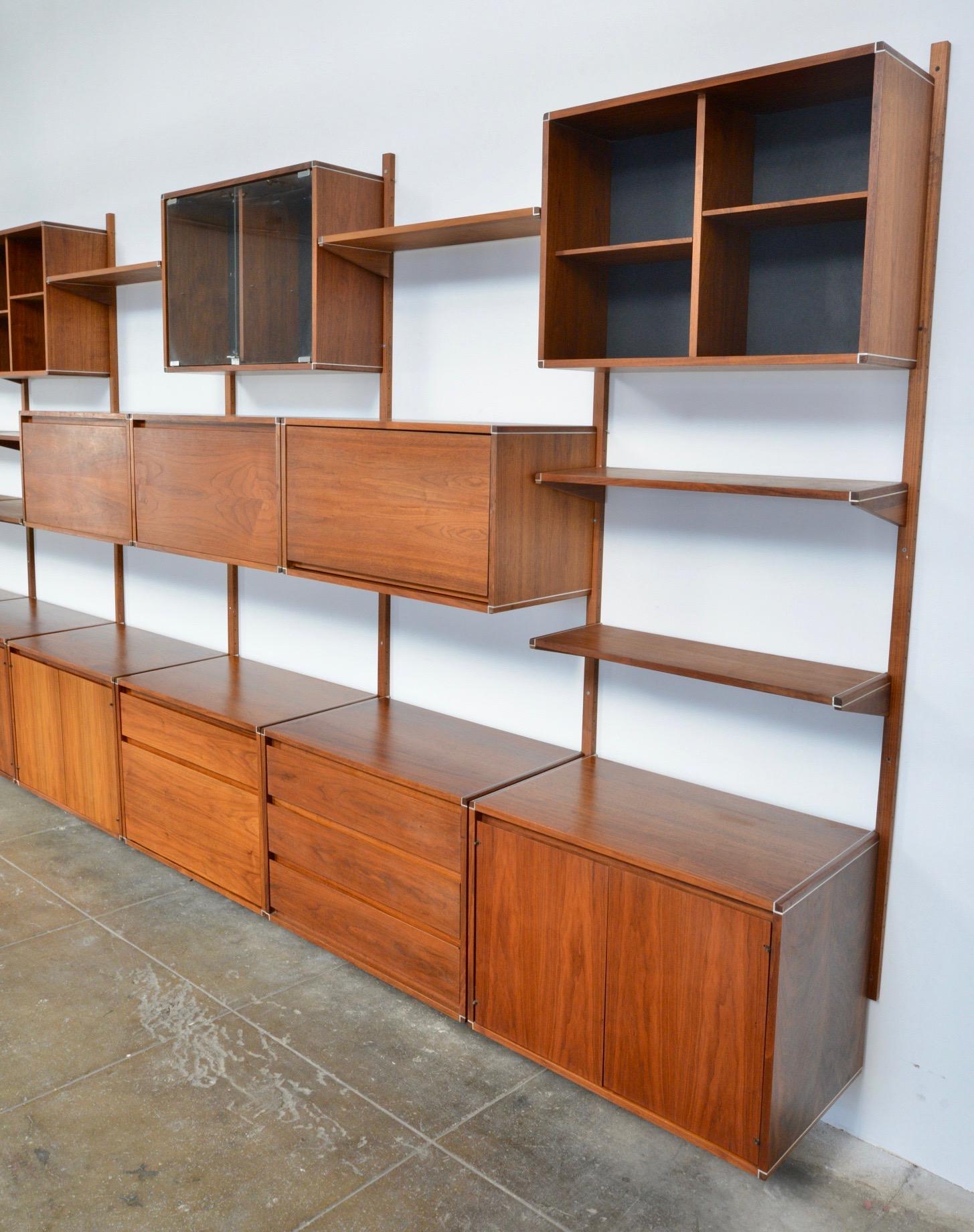 American Gerald McCabe Barzilay Wall Unit For Sale