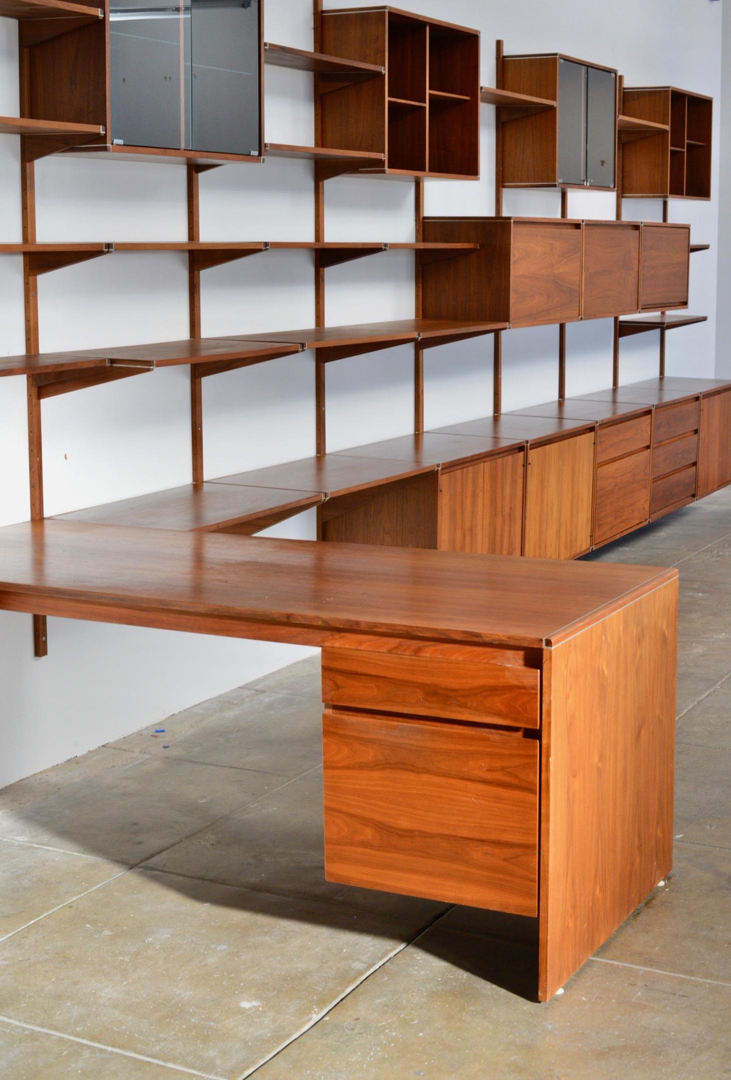Mid-Century Modern Gerald McCabe Barzilay Wall Unit, Sold by Component For Sale