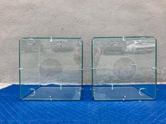 Glass Cube Occasional Tables Gerald McCabe