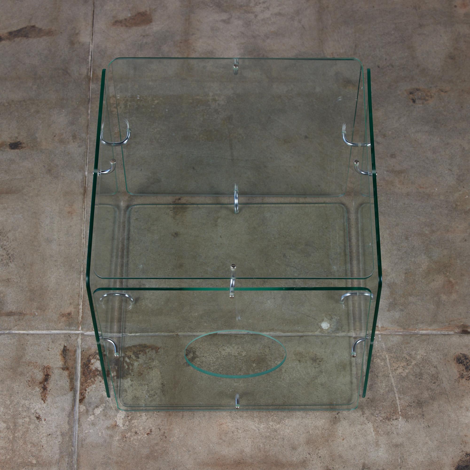 Gerald McCabe Glass Cube Table 3