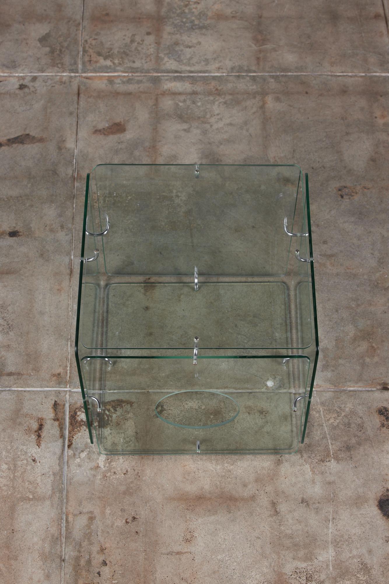 Gerald McCabe Glass Cube Table 4
