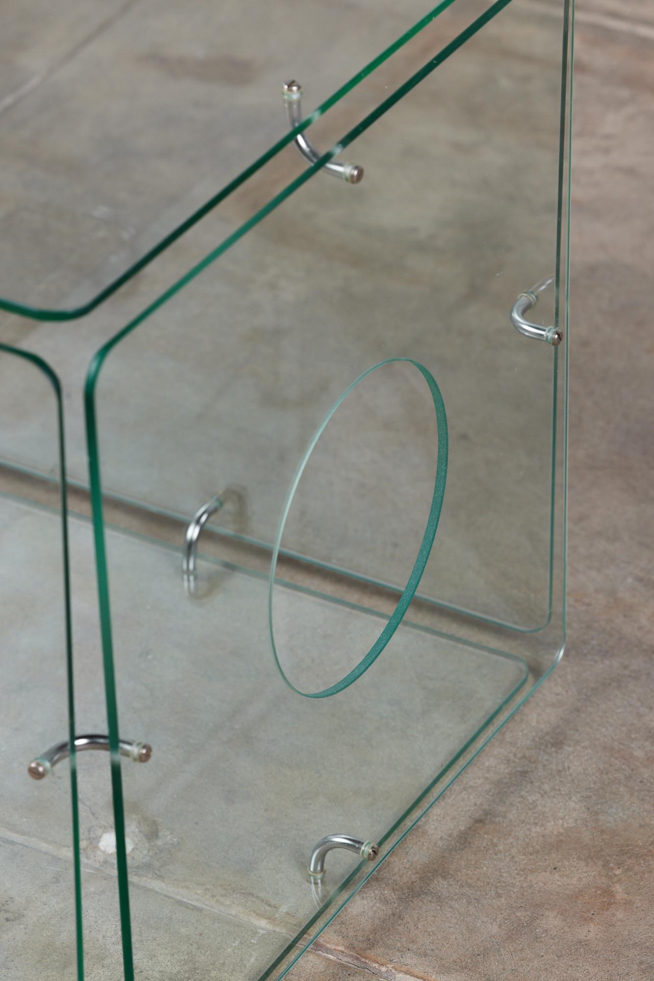 Gerald McCabe Glass Cube Table 5
