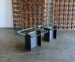 Gerald McCabe I Beam Side Tables, circa 1965