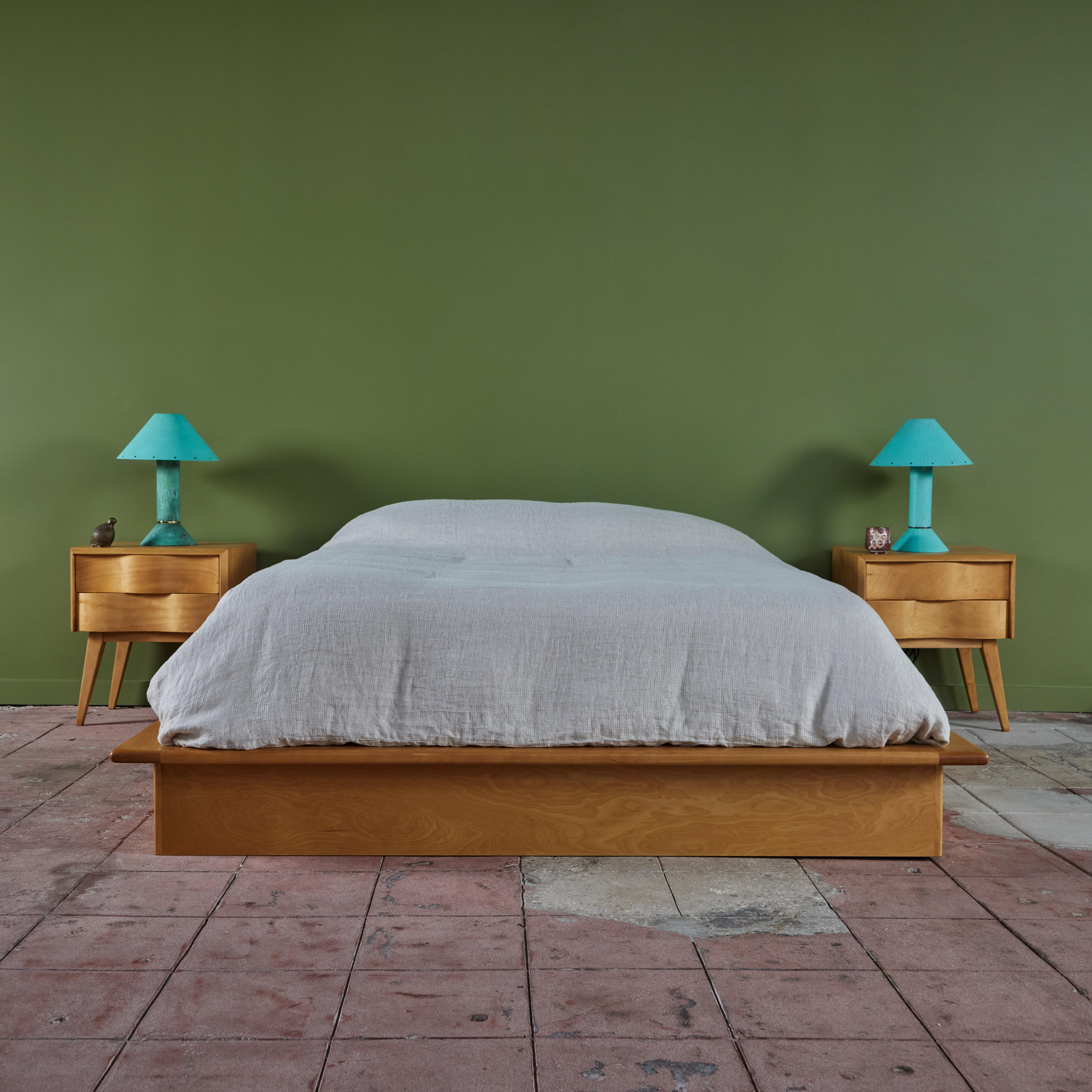 Gerald McCabe Platform King Bed For Sale 2