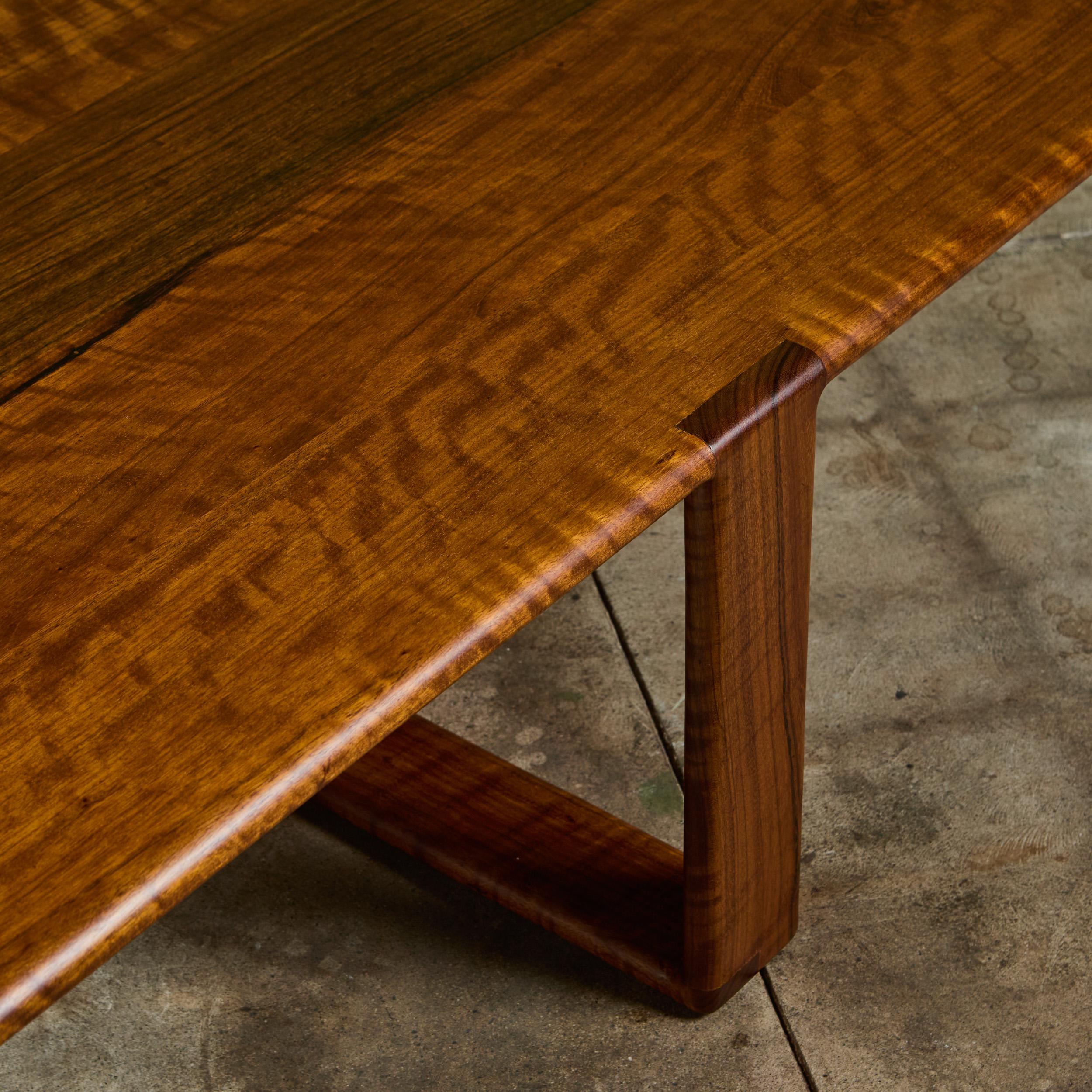 Gerald McCabe Rechteckiger Shedua Couchtisch im Angebot 4