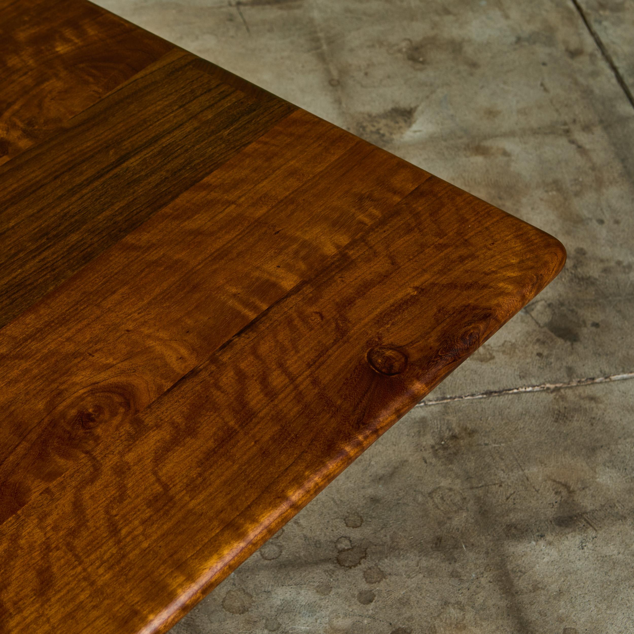 Gerald McCabe Rechteckiger Shedua Couchtisch im Angebot 5