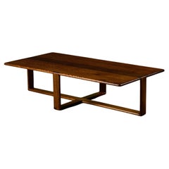 Gerald McCabe Table basse rectangulaire en shedua
