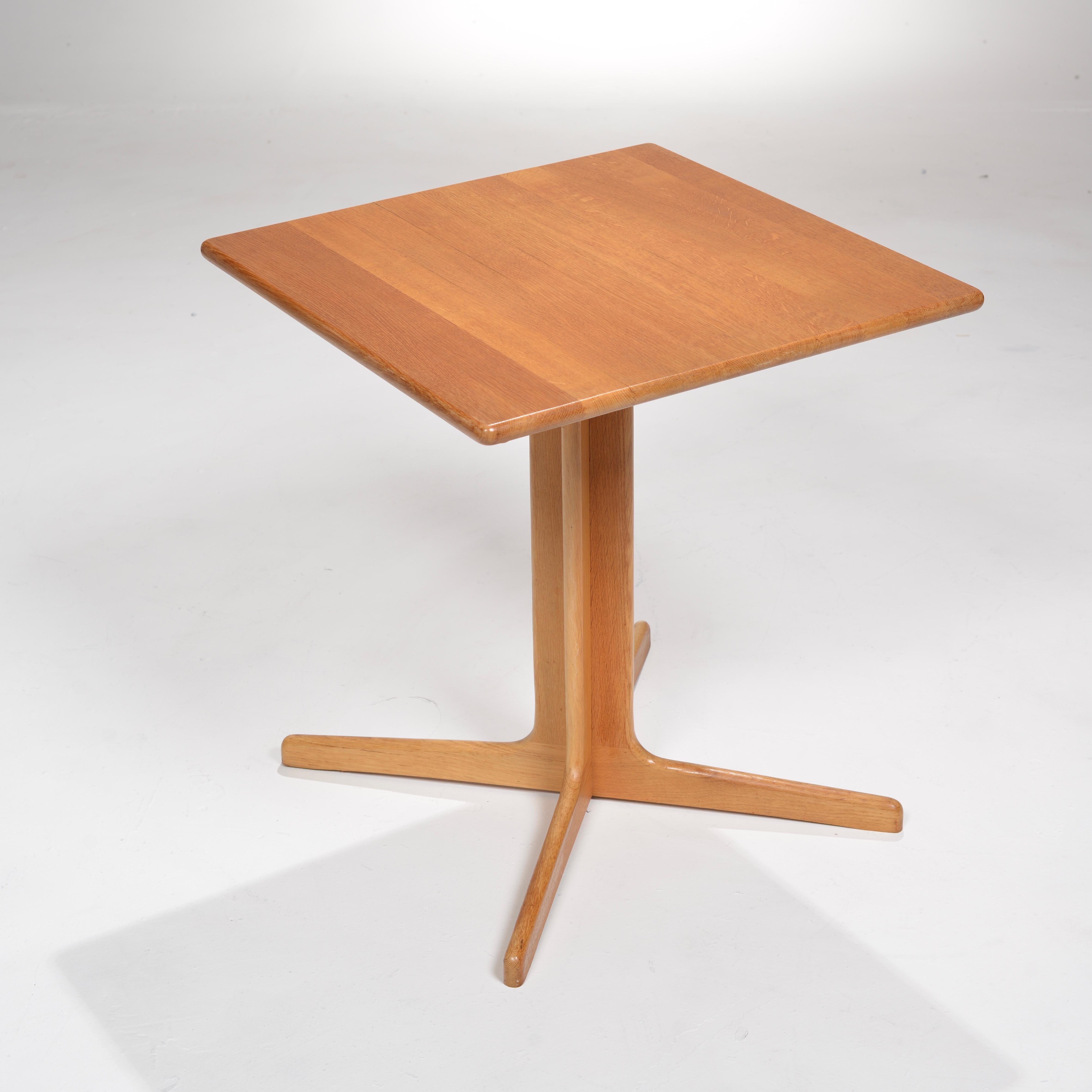 Modern Gerald Mccabe Side Table in White Oak For Sale