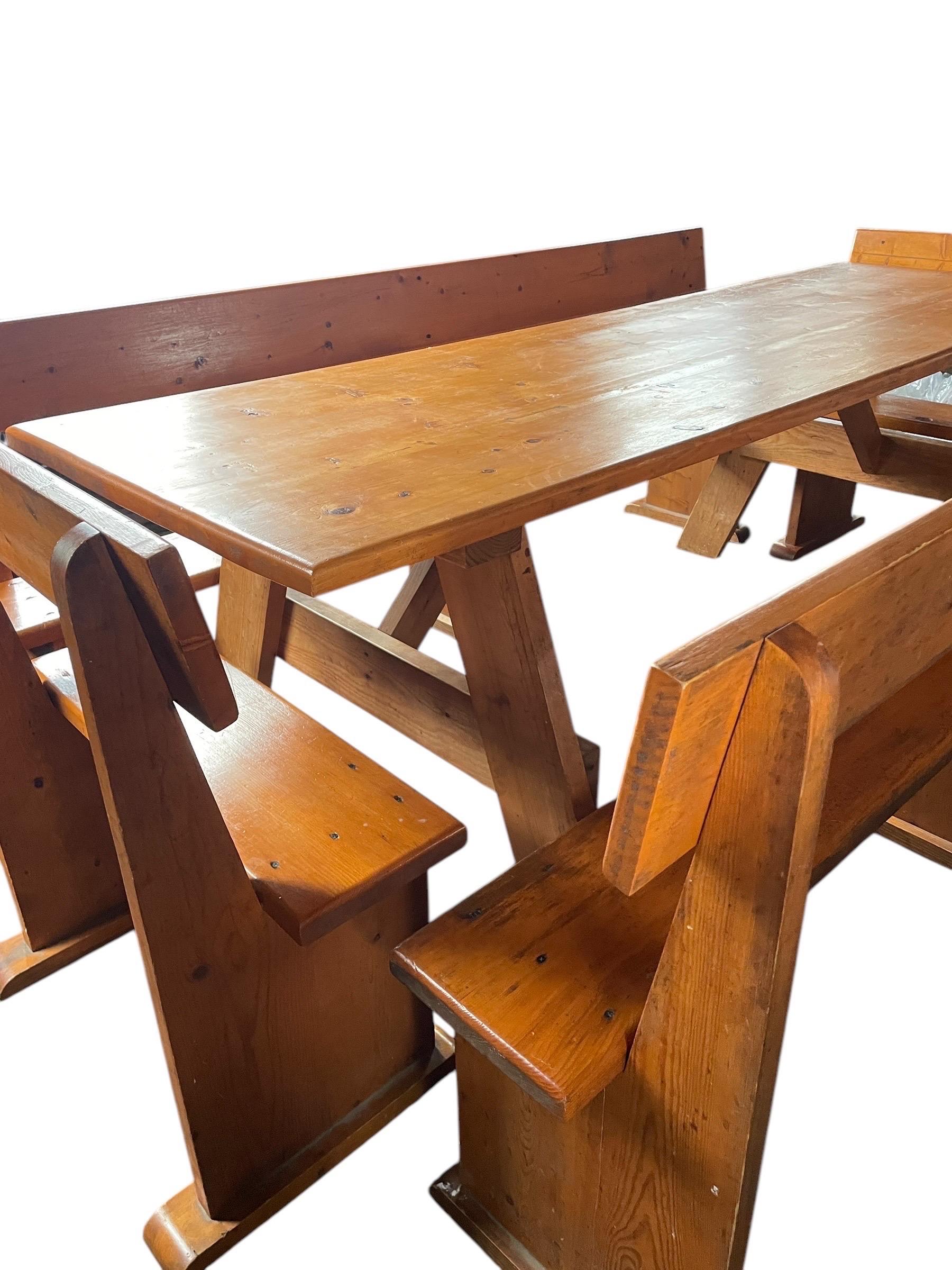 Gerald McCabe Style Dining Set Table Dining Table Breakfast Nook Dining Set For Sale 3