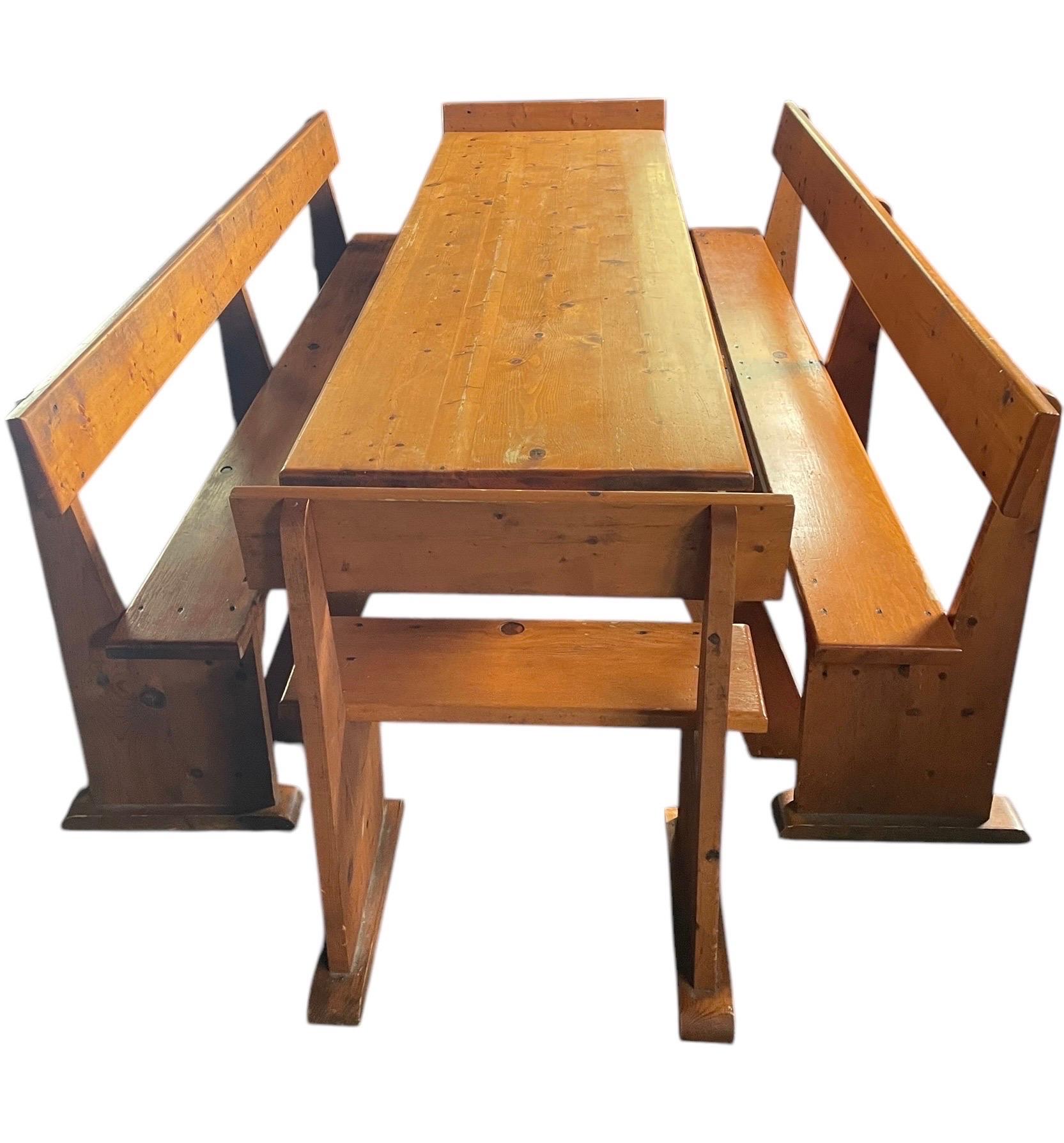 Gerald McCabe Style Dining Set Table Dining Table Breakfast Nook Dining Set For Sale 5