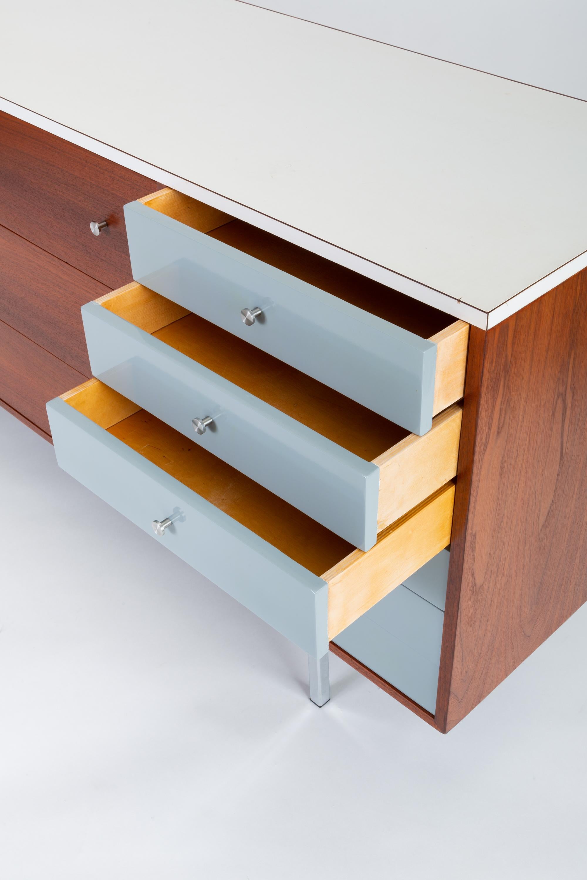 Gerald McCabe Twelve-Drawer Dresser with Laminate Top 1