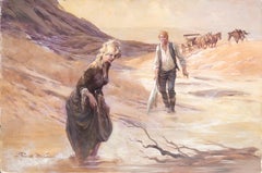 "Jeanne" Western Painting