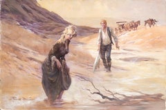 "Jeanne" Pittura narrativa del deserto occidentale