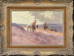"Negotiations" - Old Western Scene