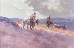 "Negotiations" - Old Western Scene