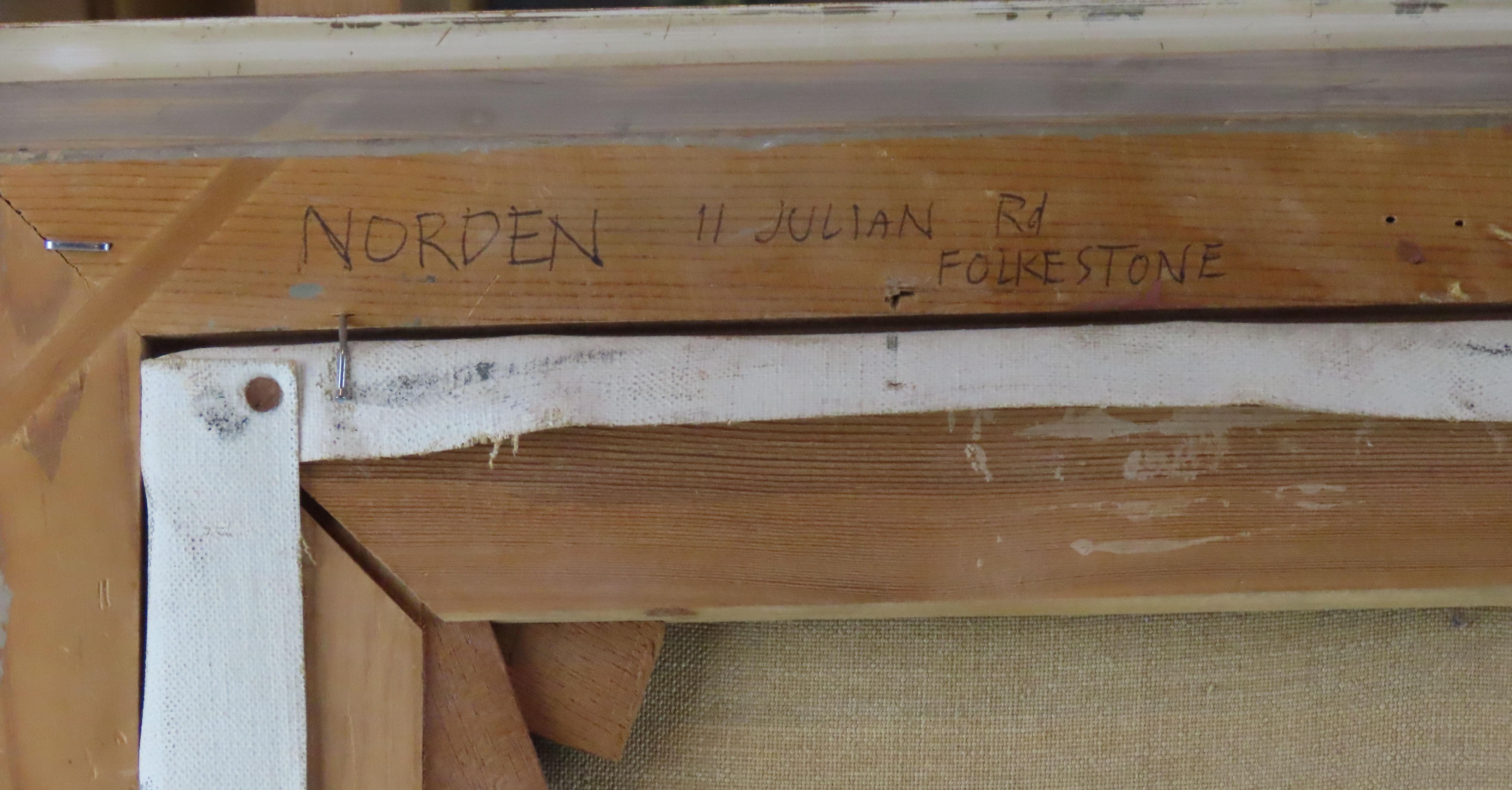 Original Öl auf Leinwand. GERALD NORDEN, 