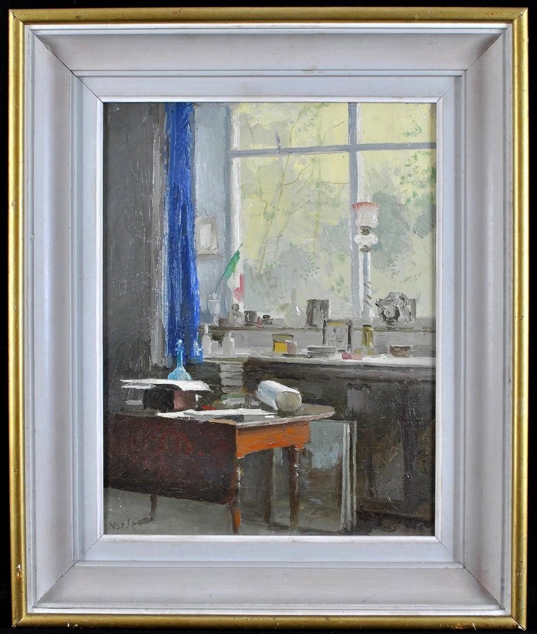 Gerald Norden Studio of John Stanton Ward RA Fine English Oil on