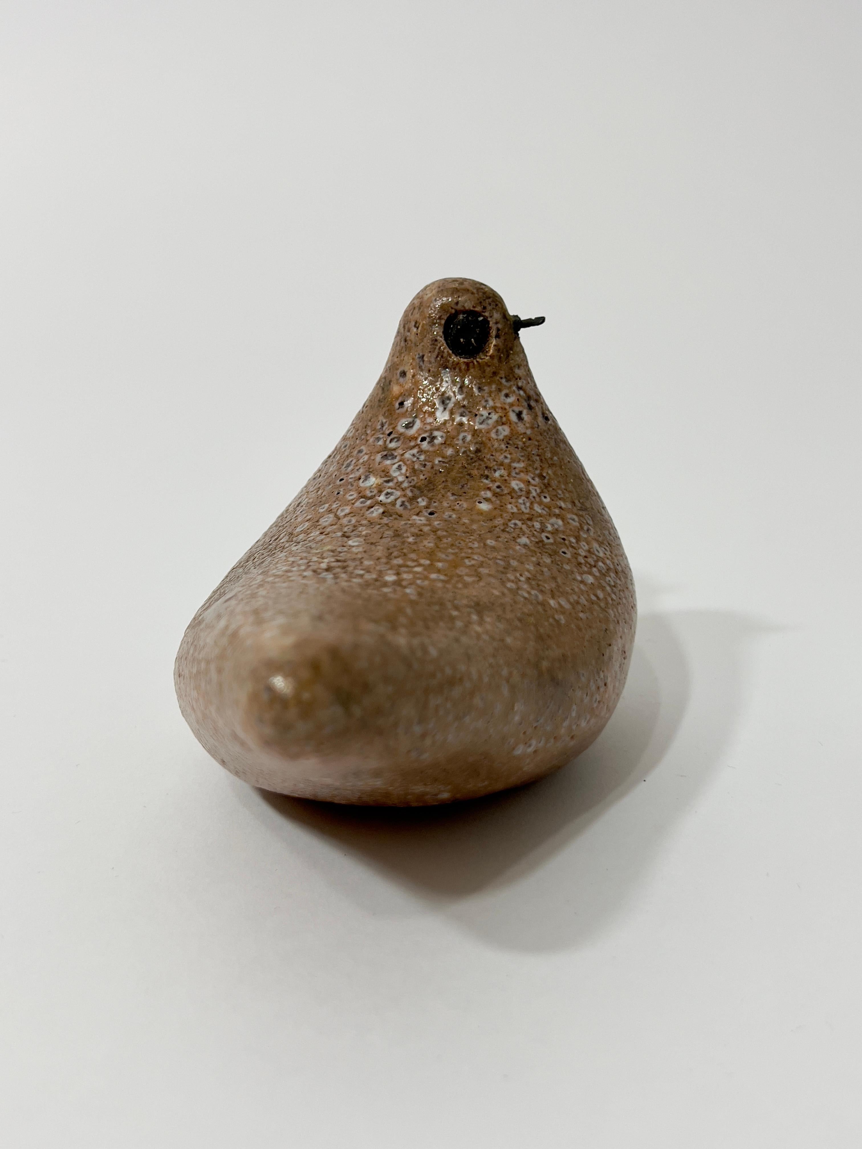 Gérald Olivier - Oiseau en céramique, Schweiz um 1970 (Moderne der Mitte des Jahrhunderts) im Angebot