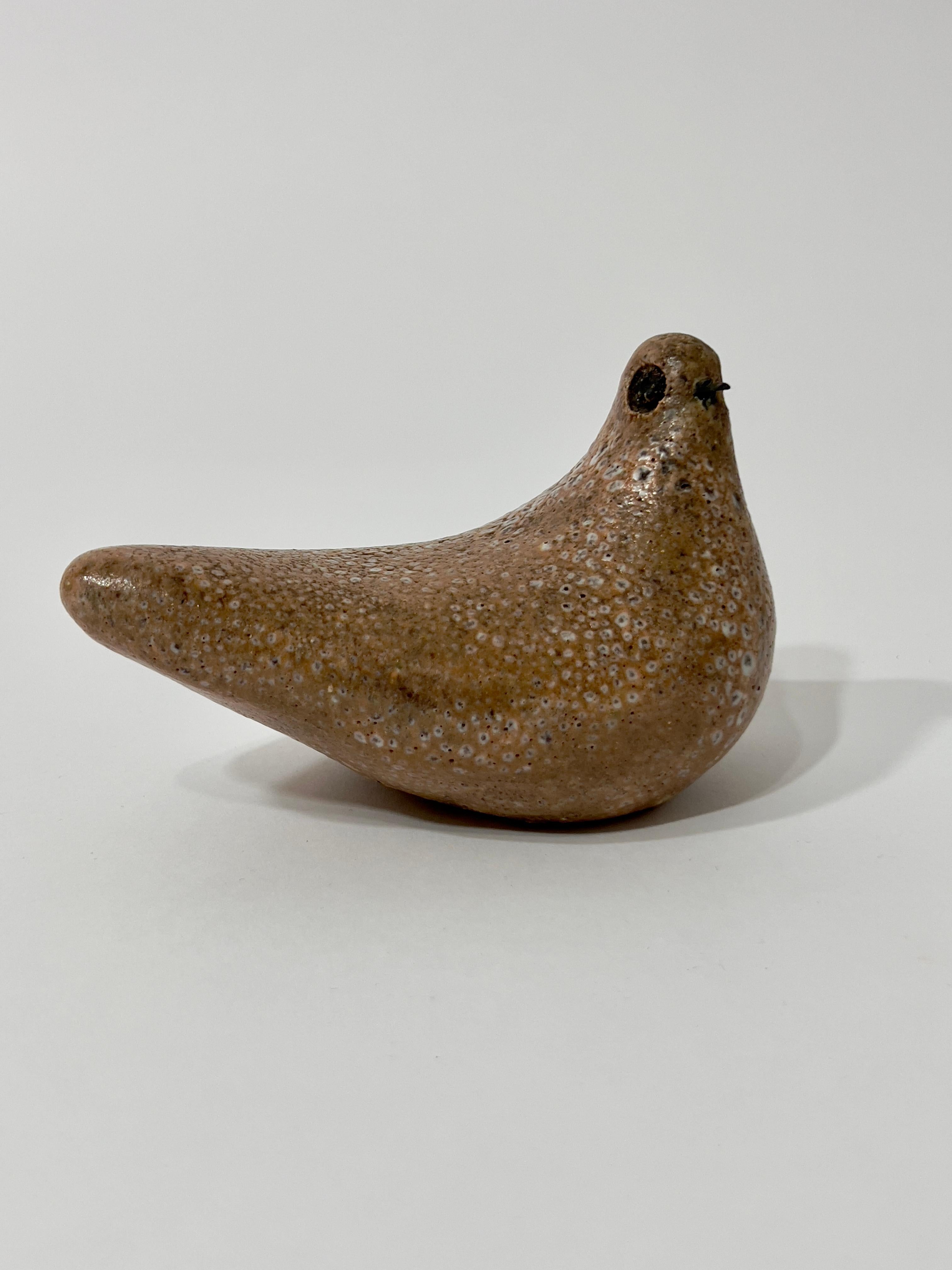 Gérald Olivier - Oiseau en céramique, Schweiz um 1970 (Schweizerisch) im Angebot