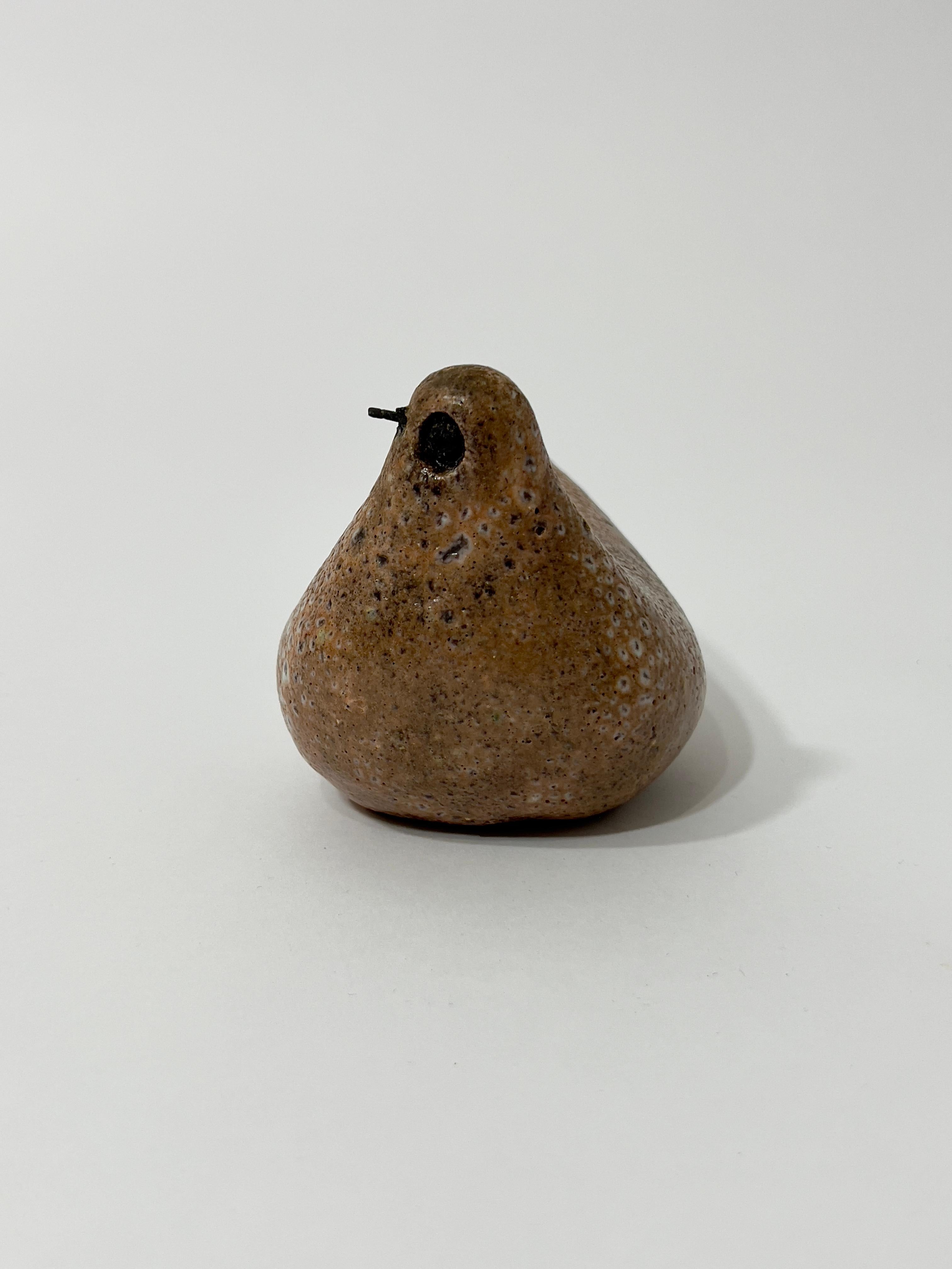 Gérald Olivier - Oiseau en céramique, Schweiz um 1970 (20. Jahrhundert) im Angebot