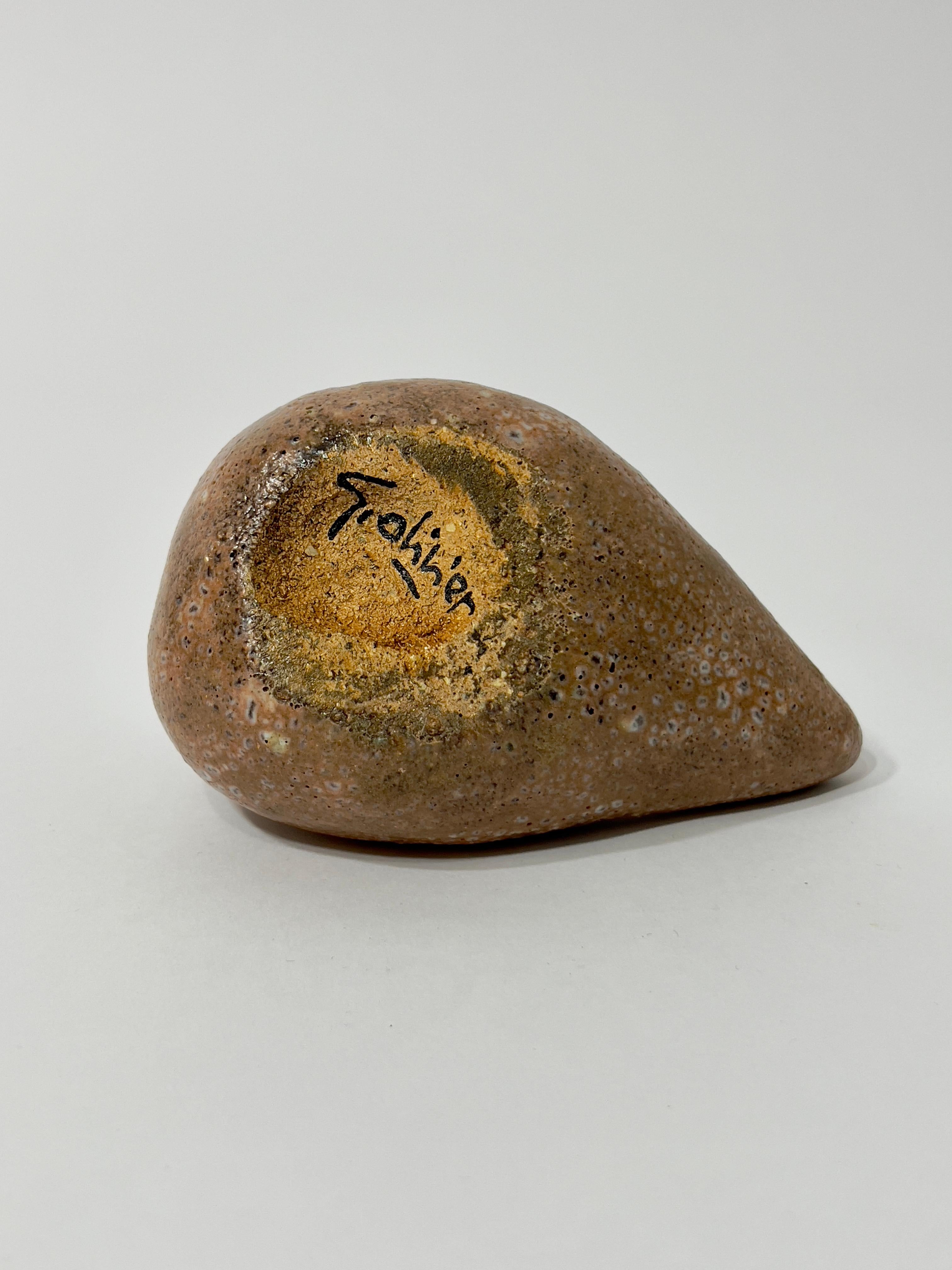 Gérald Olivier - Oiseau en céramique, Schweiz um 1970 im Angebot 1