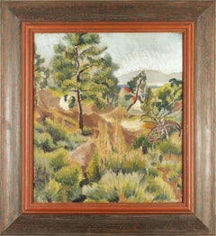 Westindische Landschaft - Modernes britisches Karibik-Ölgemälde aus dem frühen 20.