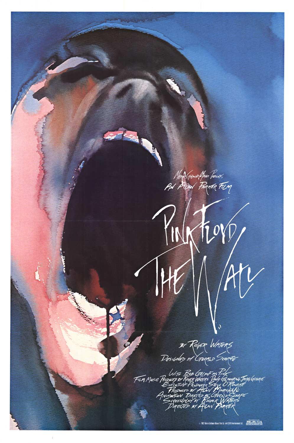 Gerald Scarfe Print - Original "Pink Floyd The Wall" vintage 1982 movie poster