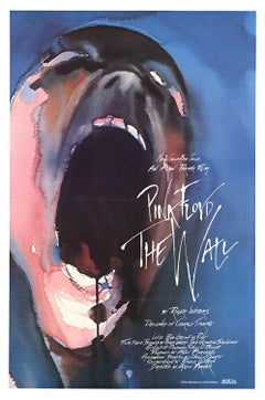 Original "Pink Floyd The Wall" vintage 1982 movie poster