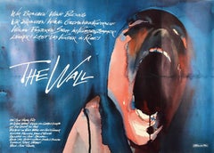Poster d'epoca originale Pink Floyd Another Brick In The Wall Rock Music Film Art