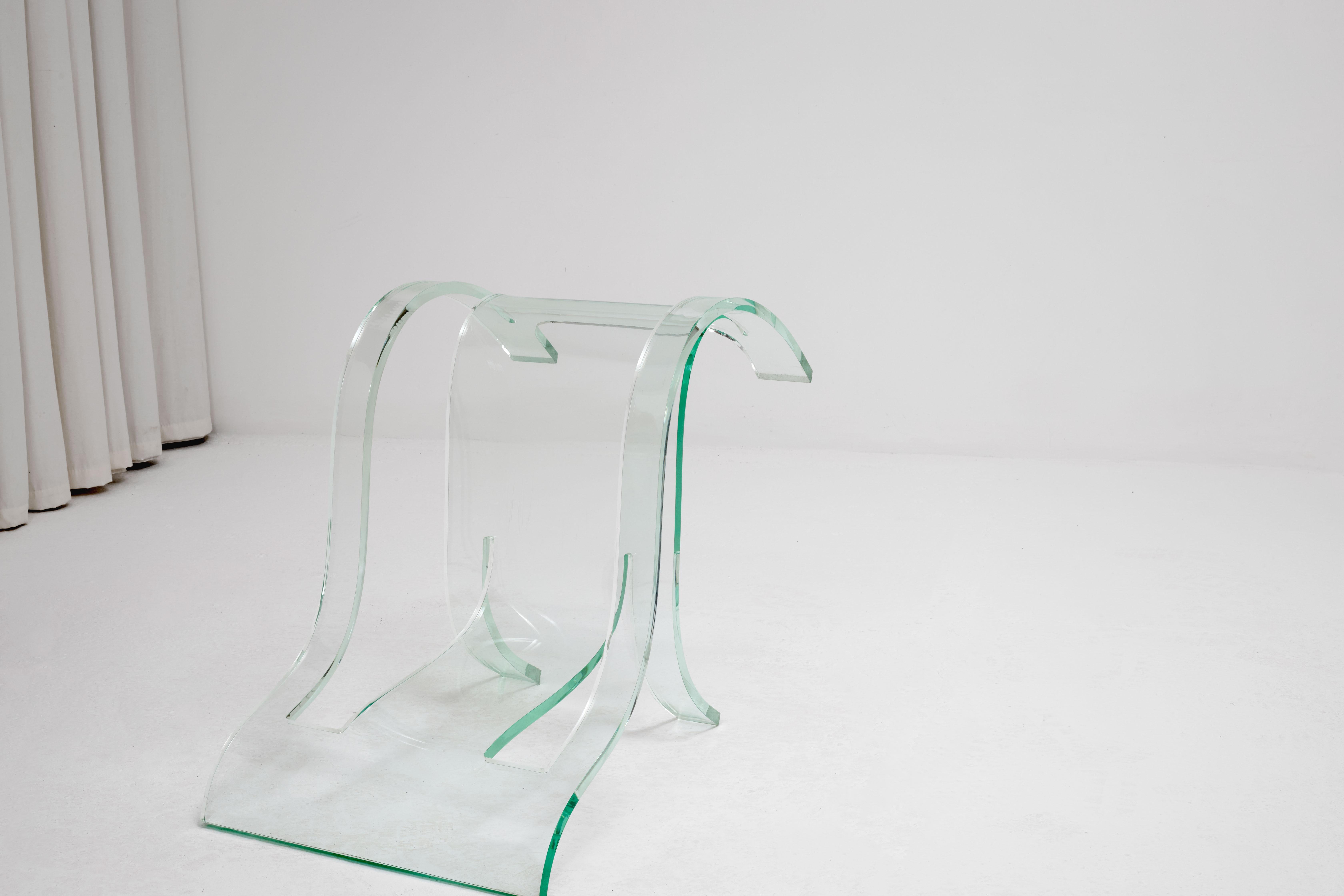 Late 20th Century Gerald Summers Lucite Chair For Sale