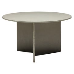 Mesa de comedor redonda modernista Gerald Summers, años 30