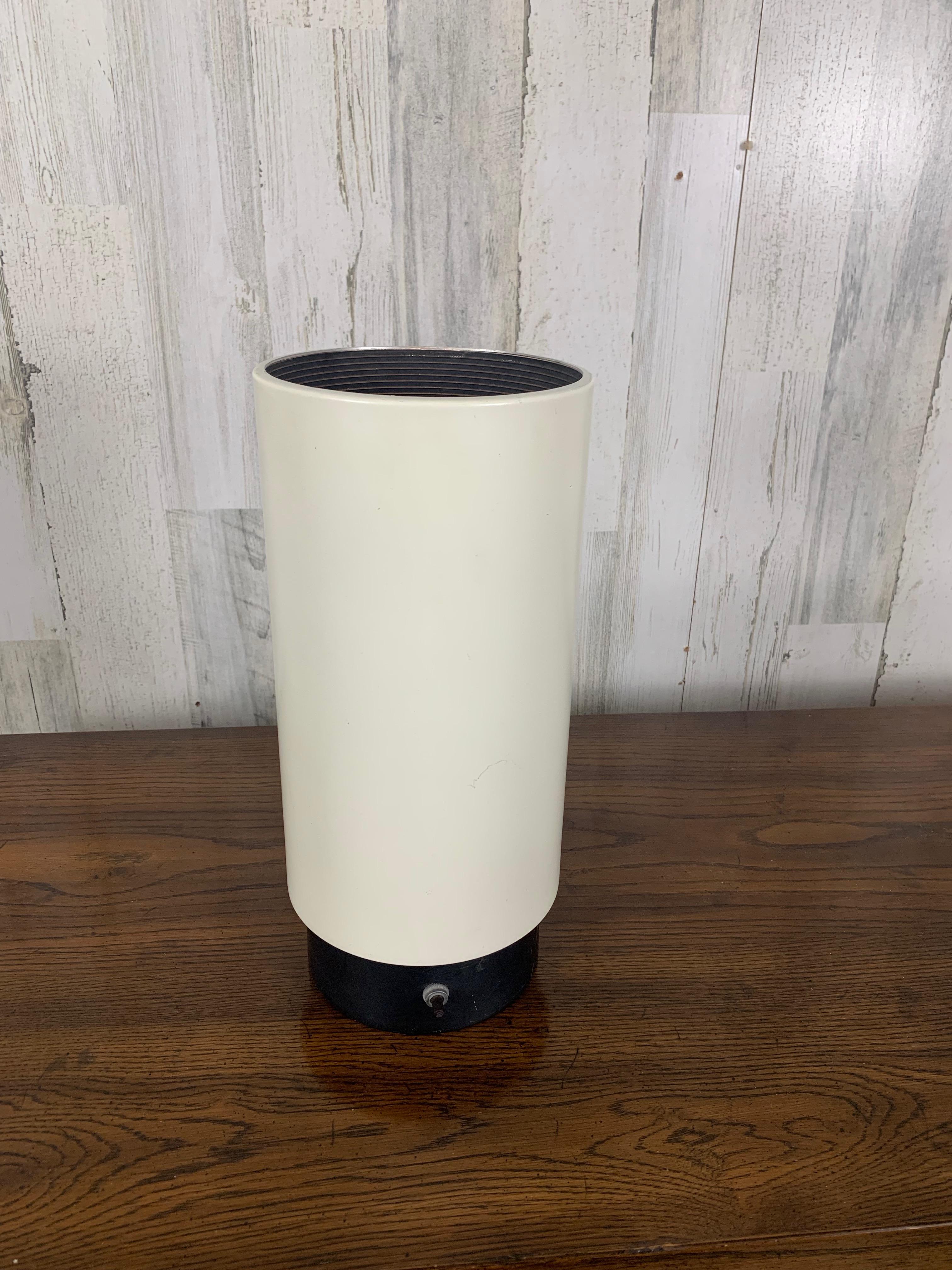 Mid-Century Modern Gerald Thurston Canister Reflector Lamp for Lightolier For Sale