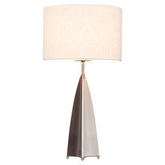 Gerald Thurston „Fin“ Porzellan-Tischlampe von Lightolier