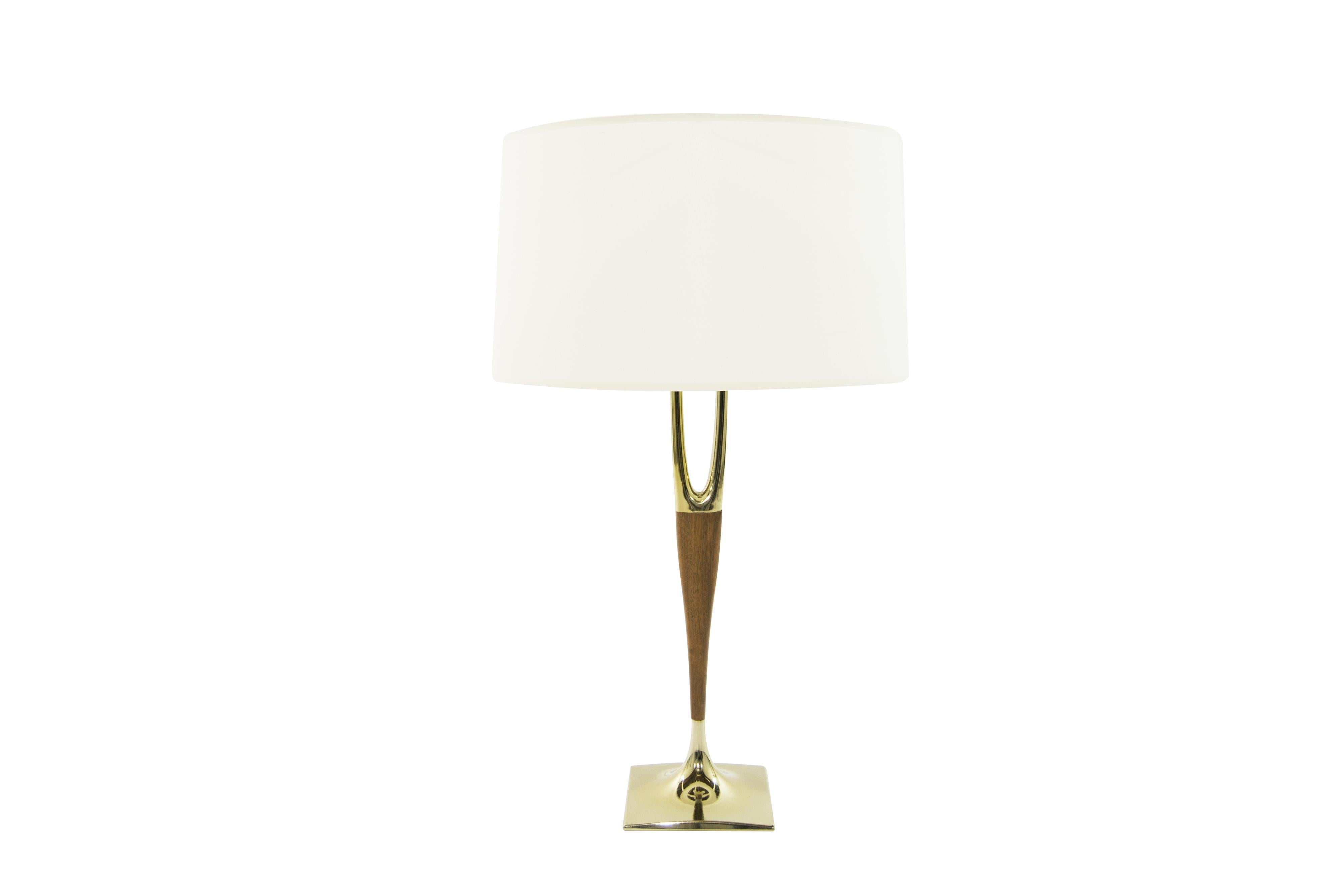 American Gerald Thurston for Laurel Lamp Company Wishbone Table Lamps