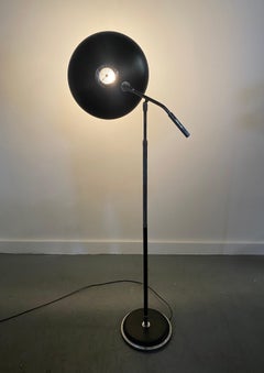 Gerald Thurston for Lightolier Articulating "Saucer" Floorlamp, 1950