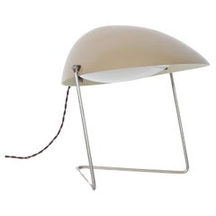 Gerald Thurston for Lightolier Taupe "Cricket" Desk Lamp, Circa 1955